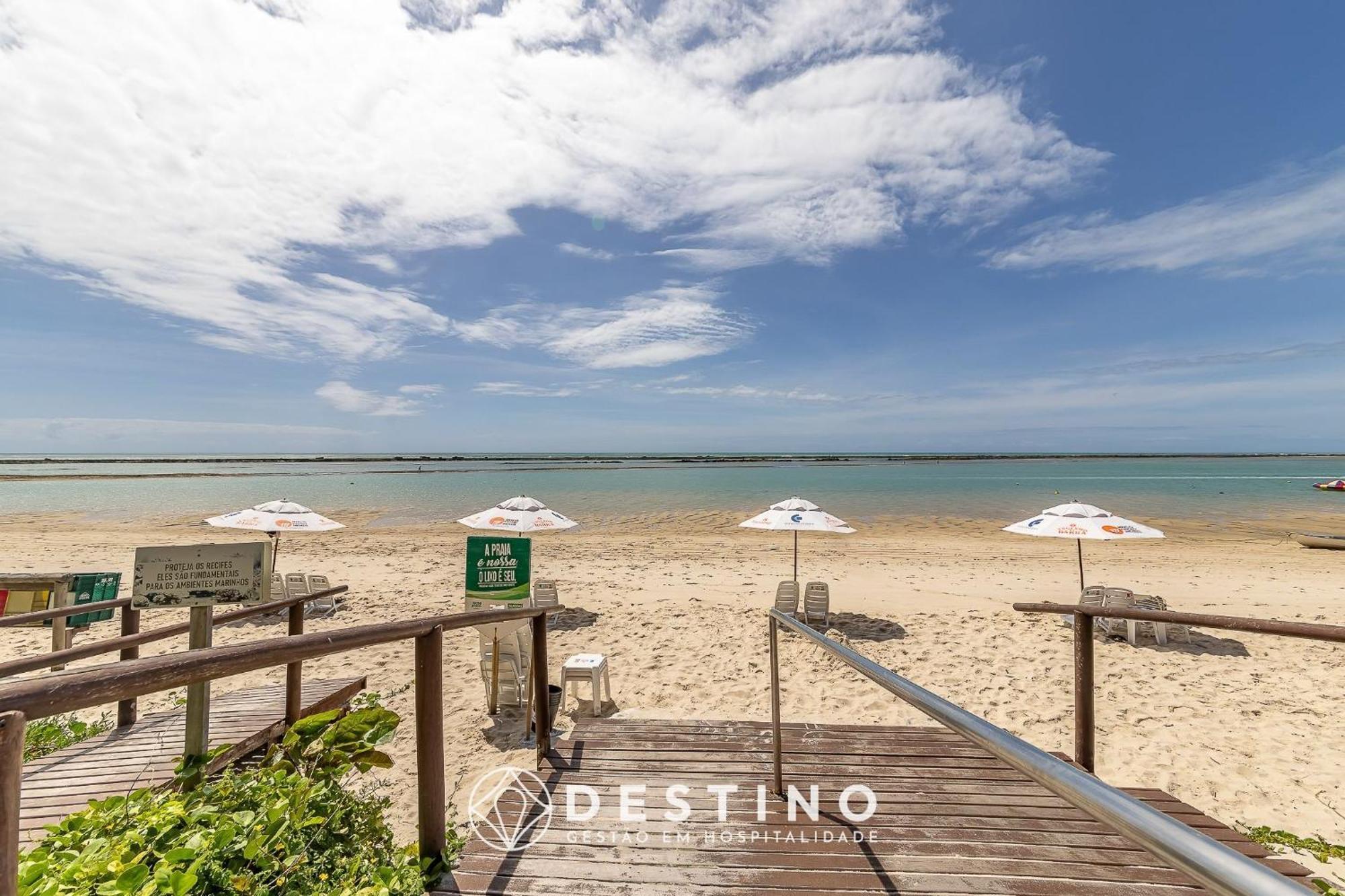 Cobertura Em Barra Bali, Exclusiva Pe Na Areia, Luxo E Vista Deslumbrante - Destino Bsm 402 Apartment Barra de Sao Miguel Luaran gambar